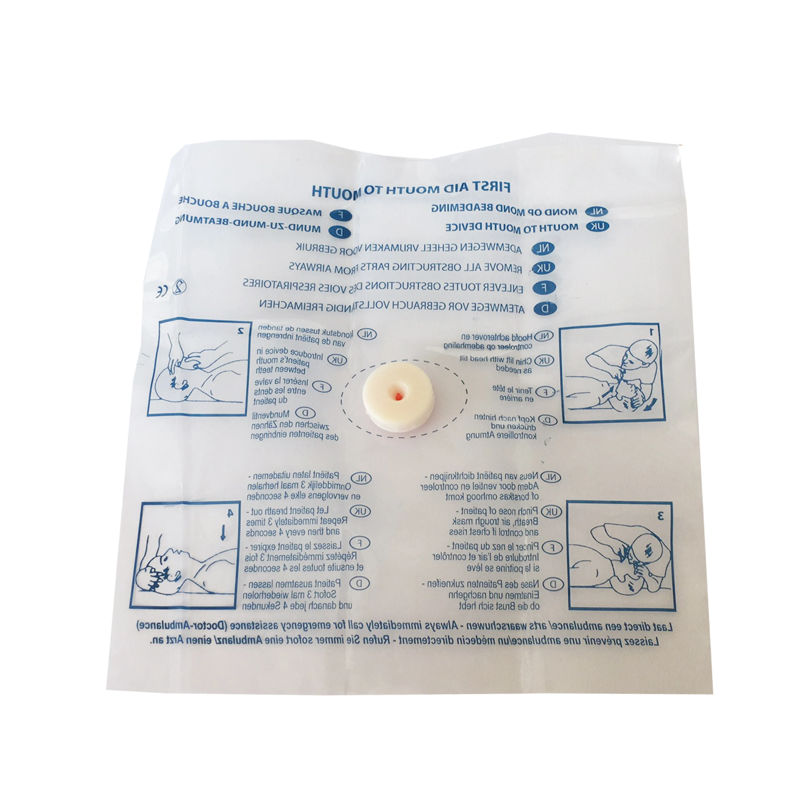 Manufacturer Mouth to Mouth Br - Disposable Mask Blue ulasan dan harga