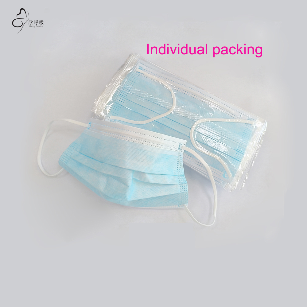 100PCS Blue Big Size Disposabl - Disposable Mask Blue ulasan dan harga